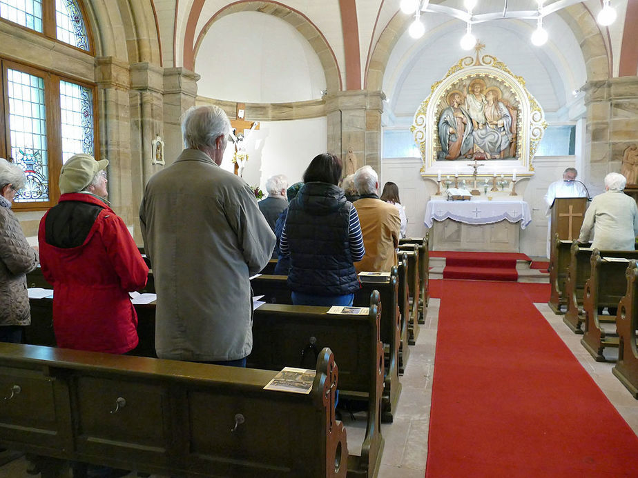 Maigottesdienst in der Weingartenkapelle (Foto: Karl-Franz Thiede)